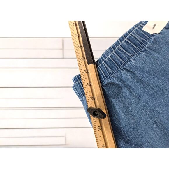 Real Size Jeans Womens Plus Size 2XP XXLP 2X Petite Pull On Elastic Waist Pants - Picture 4 of 8
